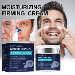East Moon Retinol Face Firming Cream for Men Anti Aging Moisturizer with Hyaluronic Acid and Collagen for Smooth Youthful Skin
