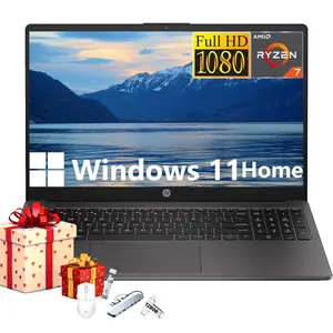 HP 15.6'' Business and Study Laptop 2026 Updated, Windows 11 Home+ Copilot AI,Webcam,Numeric Keypad, 15.6" FHD,AMD Ryzen 7 7730U (up tp 32GB RAM | 1TB SSD), WiFi 6& Bluetooth with Bundle Accessory