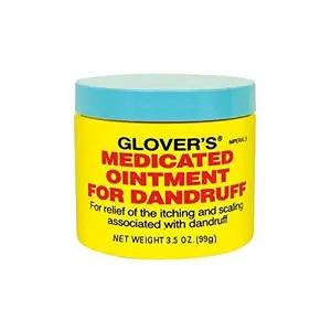 Glover's Medicated Dandruff Ointment, 3.5 Oz, Haircare Treatment for Adults Dry Creams