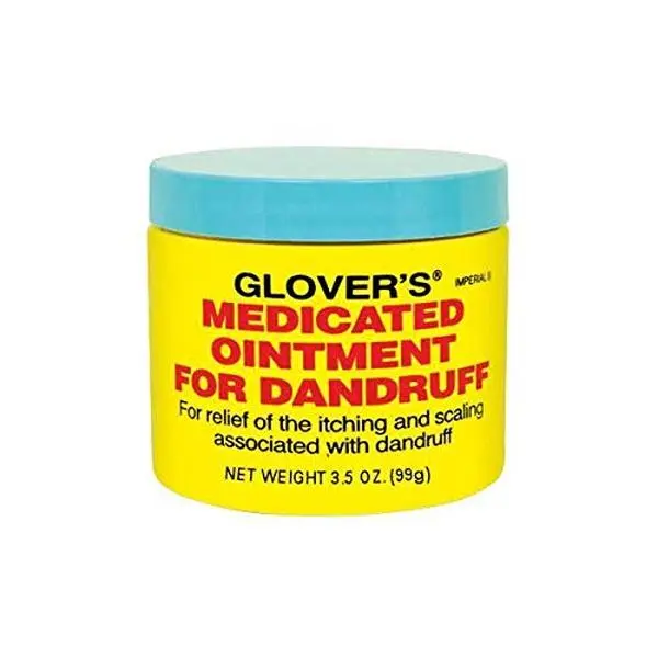 Glover's Medicated Anti-Dandruff Ointment - 3.5 Oz Adult Haircare Treatment, Scalp Moisturizer for Dry Scalp, Anti-Caspa, Cream & Flake Concerns, Anti-Caspa Scalp Care