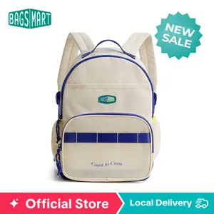 【New In】BAGSMART Coast Kids Backpack - 10L Capacity, Waterproof Compartment, Lightweight & Comfy, Ideal for School & Beach, 9.45"x7.09"x13.39"