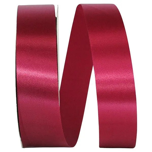 Florist Basics -- Acetate / Satin Supreme Cooler Ribbon -- Forever Red Color --- Various Sizes