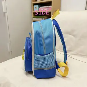 Custom Embroidered Name Backpack Personalized Colorful Design Lightweight Adjustable Straps Zipper Closure for School Travel Beach Outdoor Activities