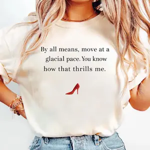 [Sale off up to 50%] Glacial Pace T-Shirt, Devil Wears That's All Quote, Glacial Pace Tshirt