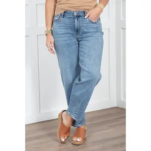 The Andrea Judy Blue Barrell Jeans