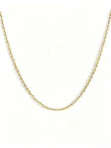 Simple Chain Necklace, Stainless Steel Chain, Elegant Look, Fashion Accessory, Unisex, Suitable for Daily Wear and Special Occasions