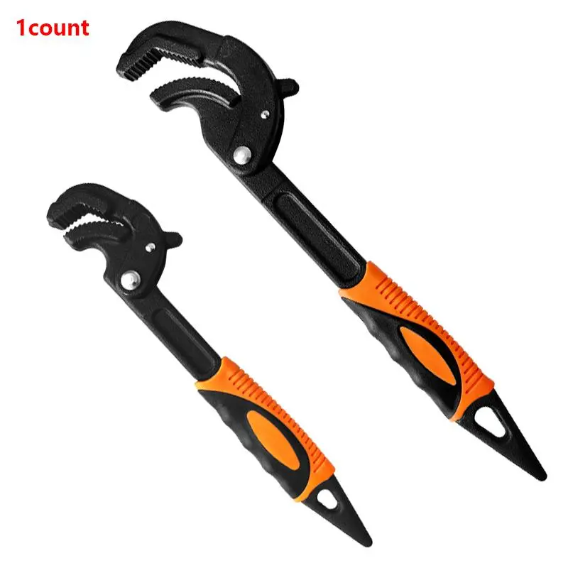 OUDISI Self-Locking Self-Tightening Quick-Open Wrench, Portable Adjustable Hand Tool for Car Repair & Home Maintenance, Self Locking Wrench