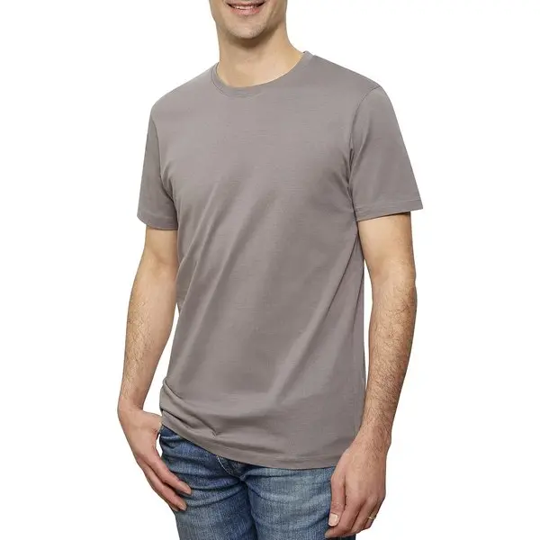 Organic Cotton Crewneck T Shirt 100% Organic Cotton Soft Premium Quality Breathable