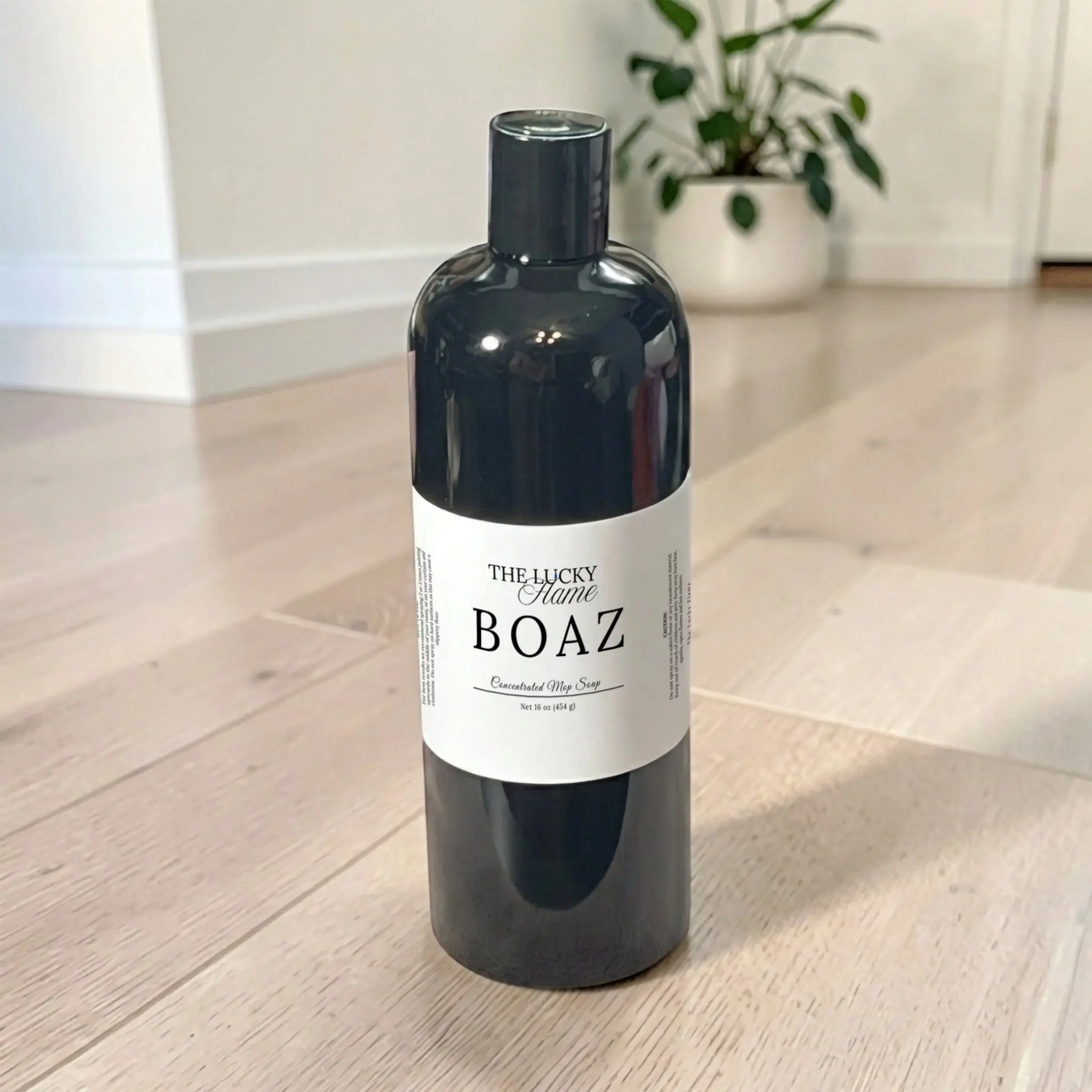 Boaz Mop Soap – Lavender, Warm Woods & Vanilla | Luxury Scented Floor Cleaner