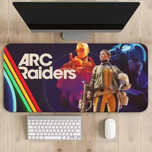 Arc Raiders Gaming Mouse Pad, Funny Chicken Mouse Pad, Looter Extraction Shooter Desk Mat, Large Non-slip Keyboard Mat For Gamers & Hobbyists, Decoration Set Up Ideas For Game Lovers