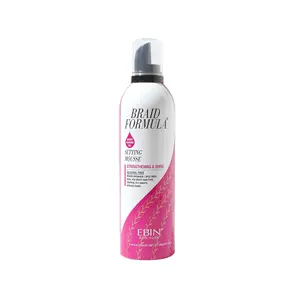 EBIN NEW YORK Braid Formula Setting Mousse (12.49 oz, Sweet Almond Oil)