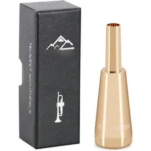 Trumpet Mouthpiece1.5C Trumpet Mouthpiece Brass Heavy  Shape Instrument Accessories