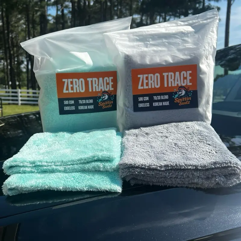 Premium Zero Trace Microfiber Car Cloth, Lint-Free Auto Cleaning Towel for Vehicle Detailing