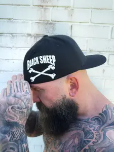 BLACKSHEEP FLEXFIT COTTON SIDE STYLE HAT