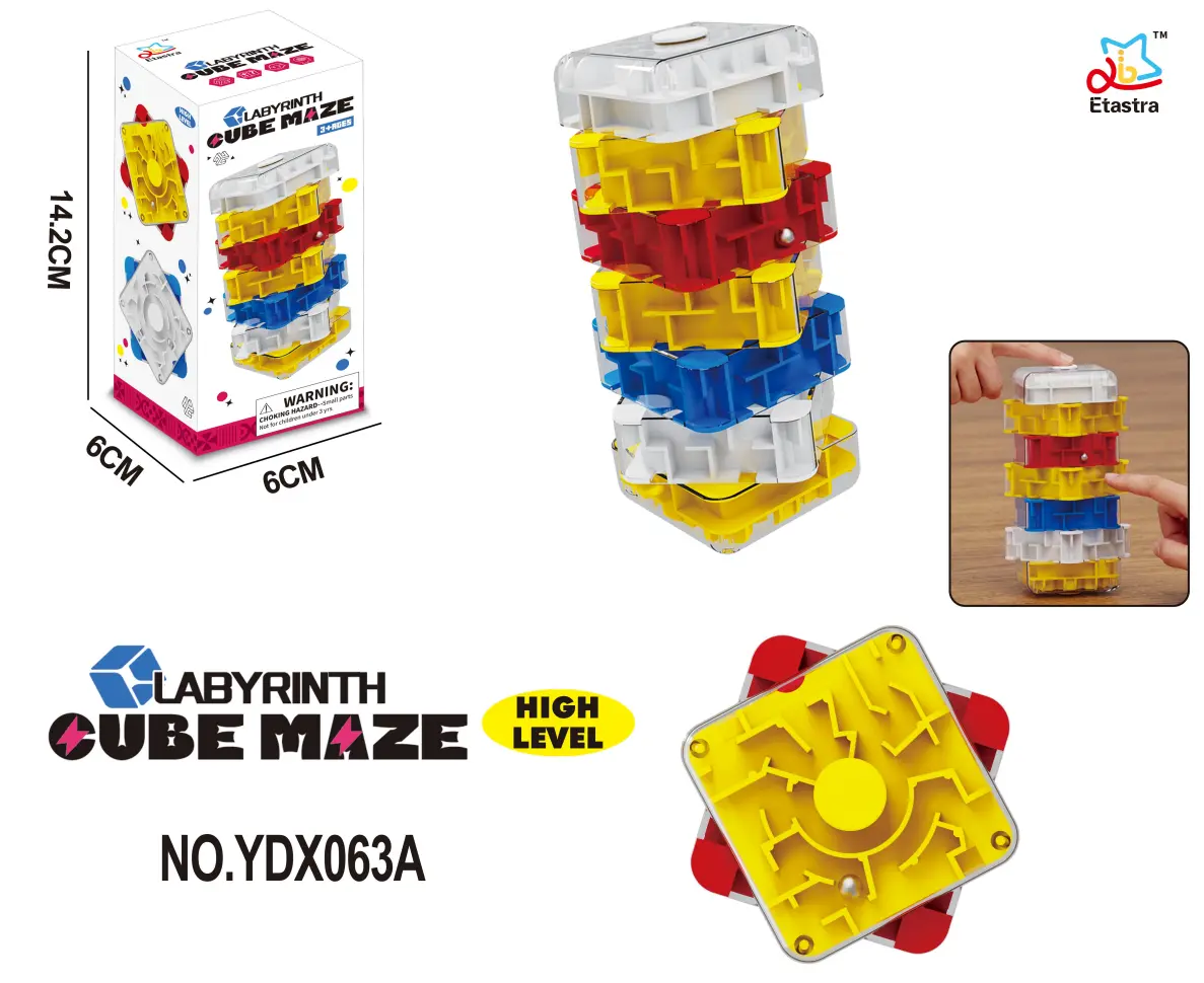 2-in-1 Fidget Spinner Maze Cube, Spining Fidget Toys for Kids Adults Teen Boys Stress Relief ADHD Anxiety Handheld 3D Puzzle Cube Brain Teaser Games Office Desk Cool Gadgets (7 Level), Tools And Gadgets, Teenage Boy Gifts, Cool Stuff For Teen Boys