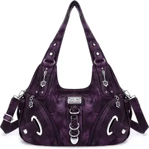 Purple Hobo Handbag Purple Hobo Handbag