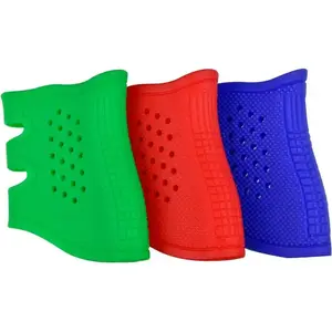 Anti-Slip Silicone Protective Sleeve – Shock Absorbing, Durable Grip Cover for Outdoor and Sports Activities, Fits Multiple Gear Models for Enhanced Comfort