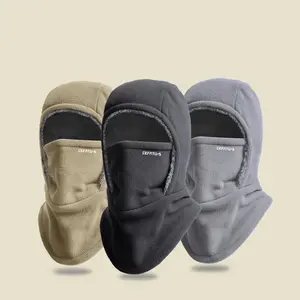 Winter Warmth 3-in-1 Hat, Face Mask & Scarf - Windproof, Thick Fleece Lining for Cycling, Running, Skiing, Machine Washable