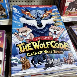 Logistics & Chemical Research Spirit Wolf Leadership Academy Murphy's Law Efficient Life Learning Book, Inspirational Career Development Visuals