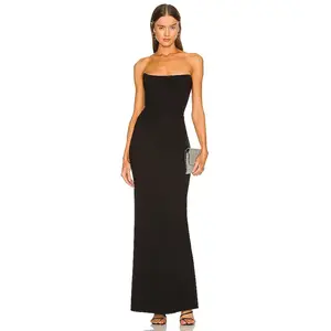 Michael Costello x REVOLVE Briggs Gown in Black