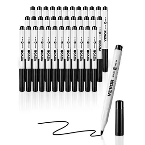 VEVOR Black Dry Erase Markers, 36 Pack Low-Odor Whiteboard Markers, Fine Point Whiteboard Markers, Easily Clean Dry Erase Markers Bulk for School Office Home