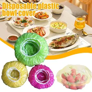 Colorful Elastic Food Storage Covers, 60pcs Reusable Fitted Bowl Covers, Translucent Stretchy Plate Cover, Kitchen Utensils & Gadgets