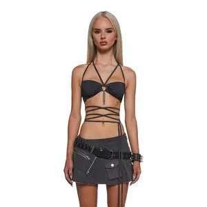 Outro Wrap Bra With Bullet Accent