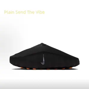 Trendy Casual Comfortable Slip-On Slippers for Women - Black