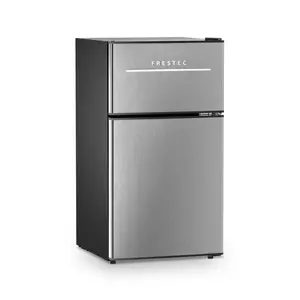 3.2 Cu.Ft 2-Door Mini Fridge with Freezer, Ultra-Quiet Compact Refrigerator for Dorm/Office 3.2 Cu.Ft 2-Door Mini Fridge with Freezer, Ultra-Quiet Compact Refrigerator for Dorm/Office