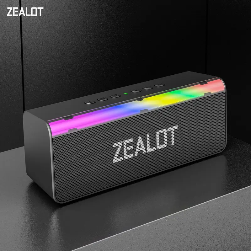 ZEALOT-S87 ワイヤレススピーカー ZEALOT S87 Portable Wireless Speaker, 80W High Power Waterproof