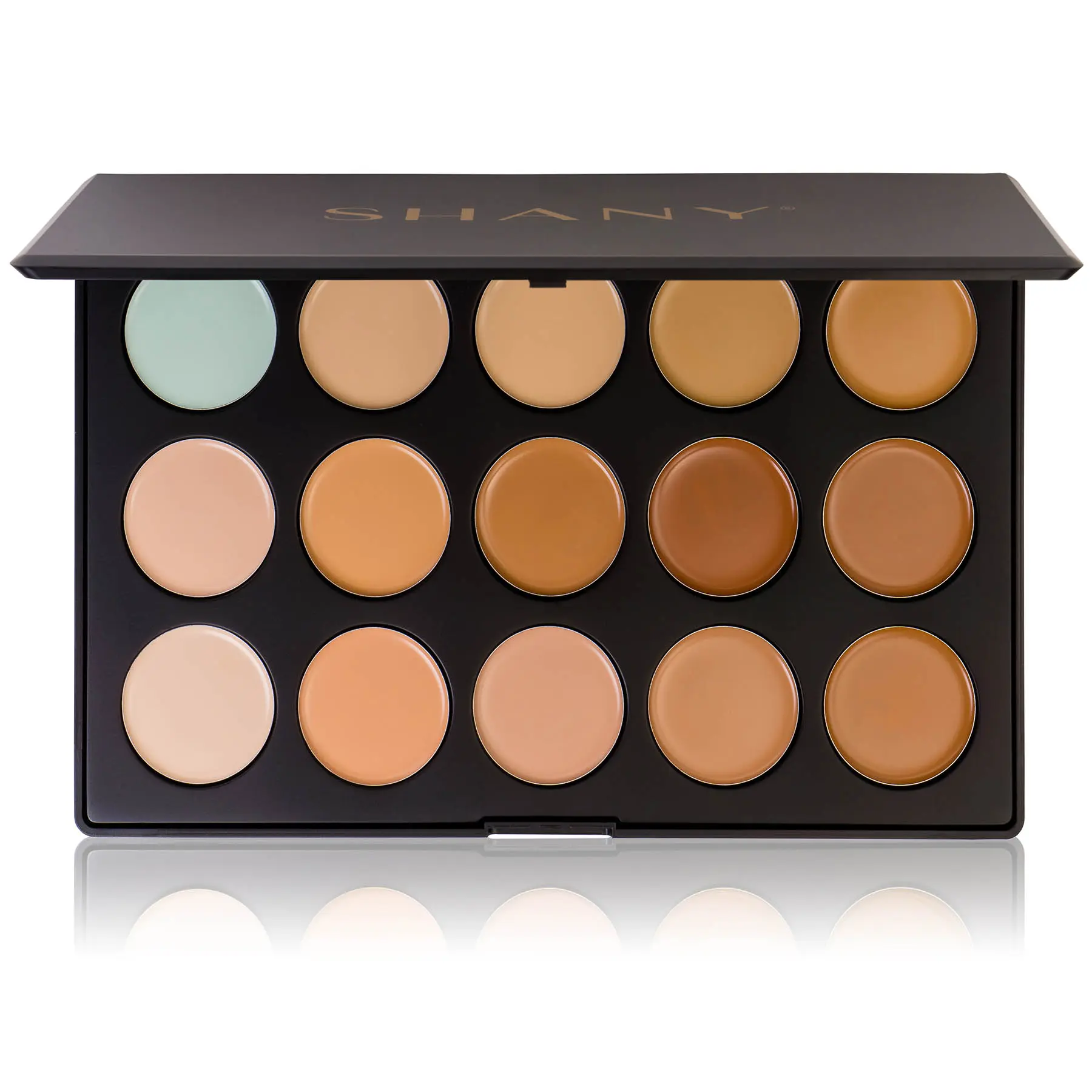 SHANY CONTOUR CAMO Professional Cream Foundation Color Palette ,Foundation Primer ,Camouflage Concealer Makeup Palette - Contour Camo