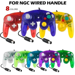 Multi-Color Wired Gamepad for NGC – Retro Classic Controller for GameCube Consoles