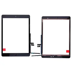Apple iPad 7th 8th 9th Gen 10.2" Digitizer Glass Touch Screen Replacement with Home Button & Adhesive for iPad 7th 8th 9th Gen