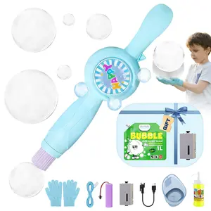 Elastic Bubble Fog Wand, Colorful Fog Bubble Machine, Elastic Bubble Wand, Magic Interactive Fog Bubble Maker with Smoke for Parties, Beaches, Summer, Favors Supplies Toys Birthday Gifts,Kids Gift