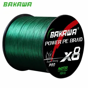 Super Strong Fishing Line 500m 1640ft, 8 Strands Pe Braided Line, Durable for Long Casts, Available in 10-80lb Options