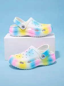 HOBIBEAR Boys' indoor shoes, perforated shoes, sandals, summer children's lightweight outdoor beach shoes, girls' sandals