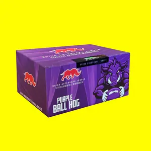 Rhino Autograph Jungle Purple Ball Hog PYT Sports Trading Card