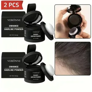 2025  SOFT Hairline Powder - Highlight Brown &Black, Thinning Hair & Gray Coverage, Lightweight Natural Look-Buy 1 get 1