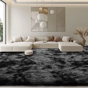 1 piece of super soft and thickened fluffy living room rug, soft plush rug, bedroom interior rug, fluffy faux fur rug, home décor，95*118inch