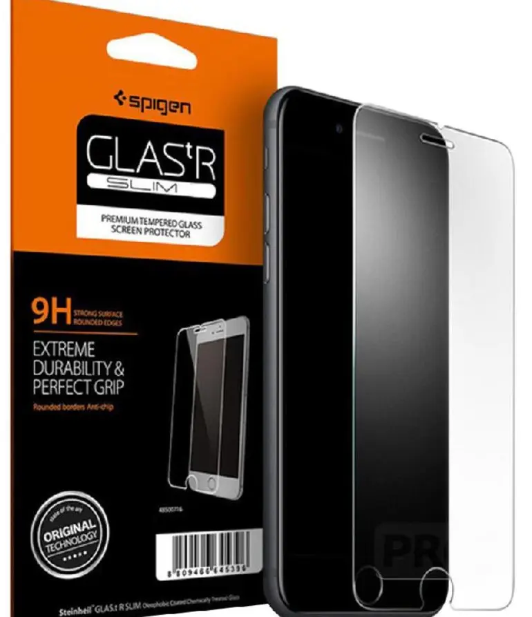 Spigen Glass slim temper glass screen protector for iPhone 11 Pro Max, and XS max Protection Tempered