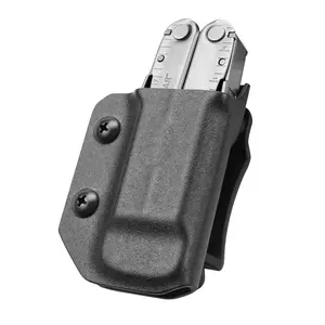 Kydex Multitool Sheath for Leatherman Wave / Wave Plus, Rebar, Surge, Skeletool – Tool Not Included
