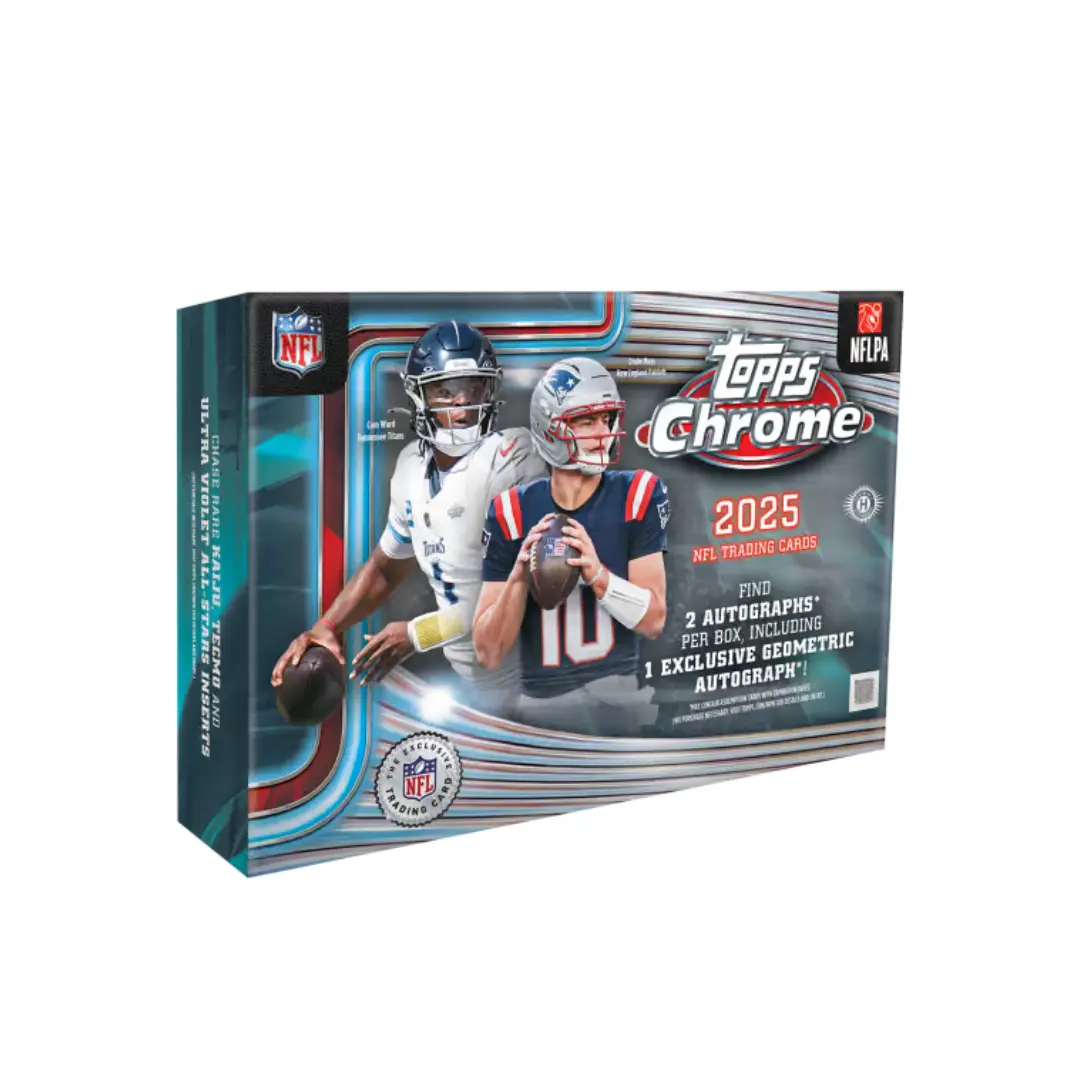 2025 Topps Chrome Football Breakers Delight Box