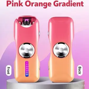 Fingertip Spinner Lighter USB C Rechargeable & Windproof - Gradient Color Design with Premium Finish | No Butane, No Fluid, NEVER Dies in Wind | High-End EDC Gadget,ultra-long life battery, Fidget Toy & Special Gift for Men&Women Traditional