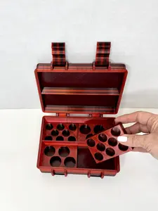 Flex Peptide Vial Case + Caps (Swappable Inserts)