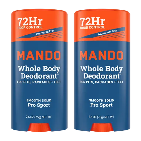 Mando Deodorant Whole Body Deodorant Multipack (for pits, private, feet, and beyond)