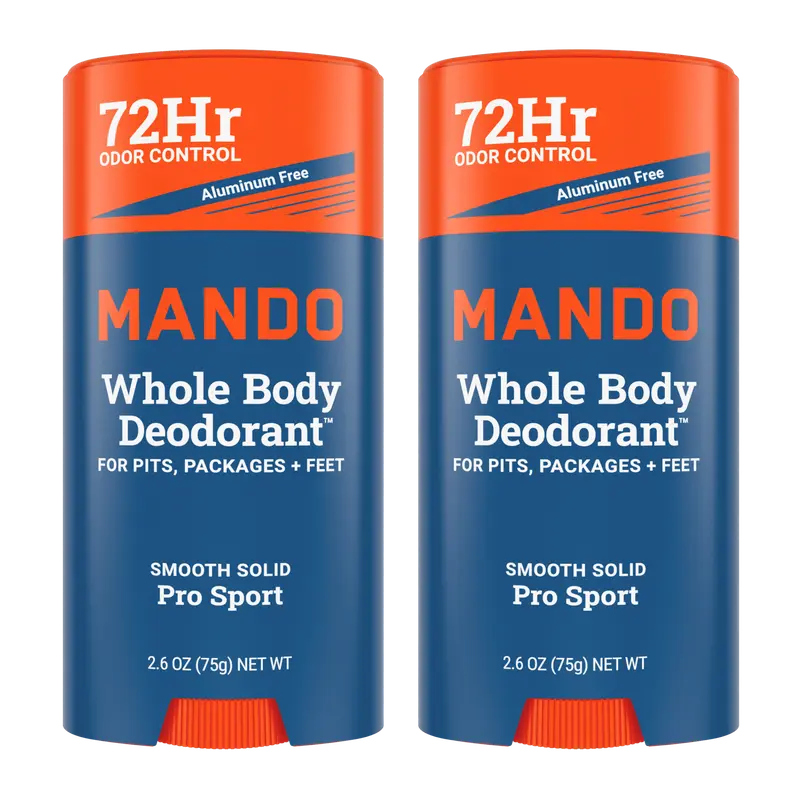Mando Deodorant Whole Body Deodorant Multipack (for pits, private, feet, and beyond)
