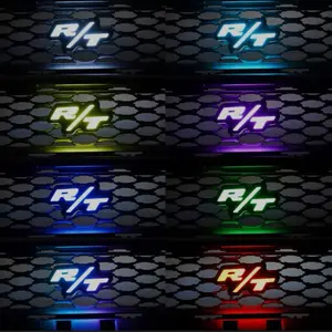 LED R/T Grille Emblem - RGB (Multi-Color + Chasing LEDs) (Bluetooth controller) for Charger,Challenger,Durango ect