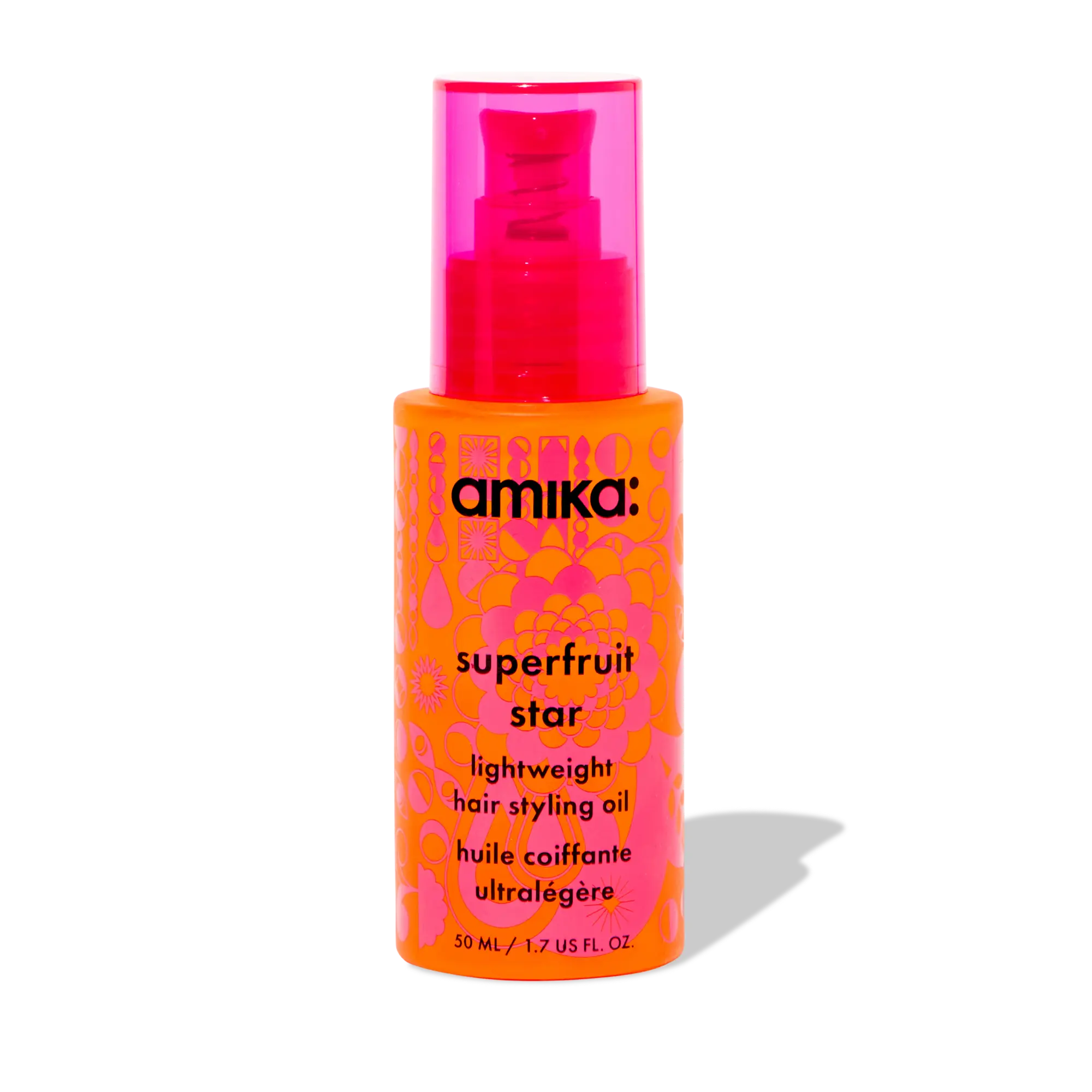 superfruit star | lightweight hair styling + heat defense oil