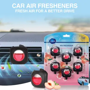 Long-Lasting Scented Car Air Freshener – Vent Clip Car Diffuser