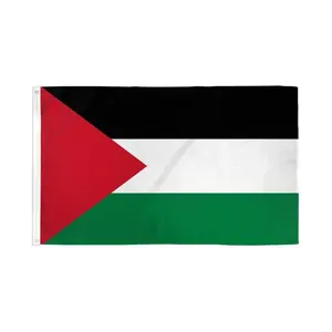Flags Importer Palestine Flag Car Interior Decoration Accessory, 2x3ft Polyester, Dye-Sublimation Printing, Bold Colors, Stitched Edges